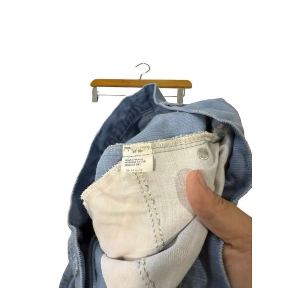 Vintage LEVIS SF 207 Mens SZ 34 X 31 Blue Corduroy Straight Pants - Picture 7 of 10